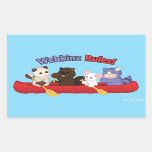 Webkinz Webkinz Rules Canoe Trip Sticker