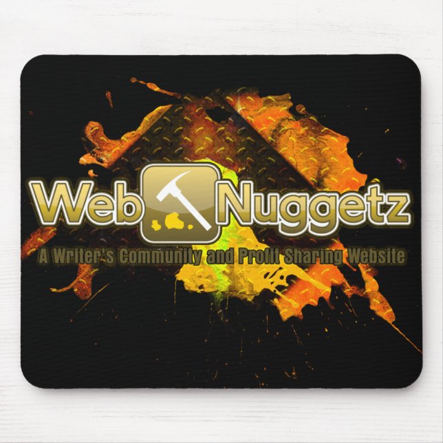 Webnuggetz.com Logo Mousepad (Front)