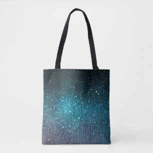 website banner background of glitter vintage light tote bag