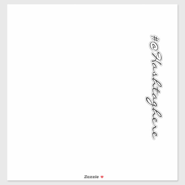 Website Business  Name Window Script Car Sticker (Sheet)