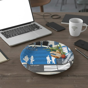 Website Layout Paper Plates