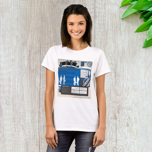 Website Layout Womens T-Shirt (Creator Uploaded)