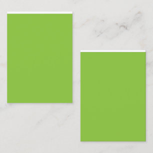 Website with a Green Background and White Border  Business Card