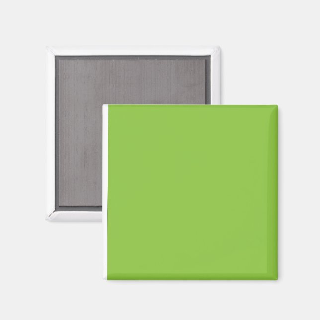 Website with a Green Background and White Border  Magnet (Front/Back)