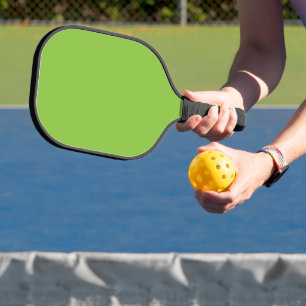 Website with a Green Background and White Border Pickleball Paddle