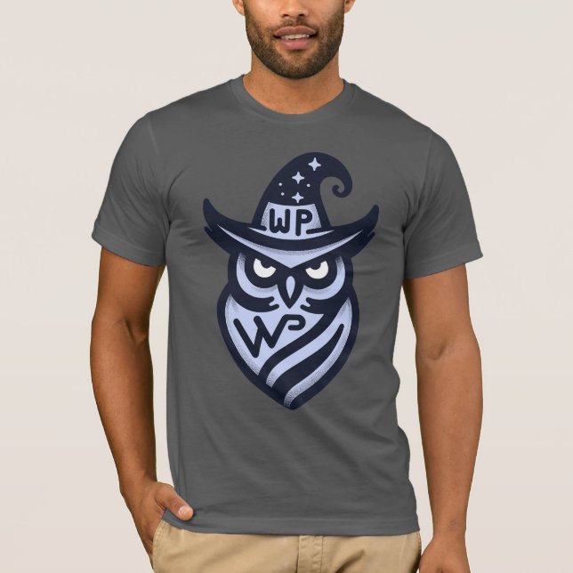 Website Wizard Dark T-Shirt (Front)
