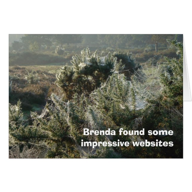 Websites card (Front Horizontal)