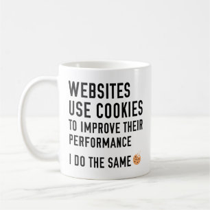 Websites Use Cookies Coffee Mug