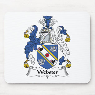 Webster Family Crest Mouse Pad