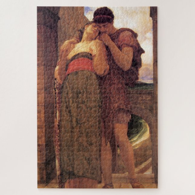 Wedded Bliss (by Frederic Leighton) Jigsaw Puzzle (Vertical)