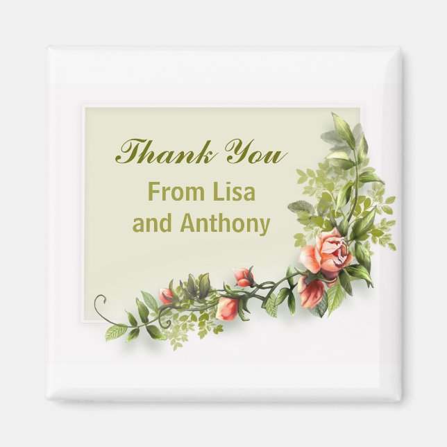 wedding accessories souvenirs and gifts magnet (Front)