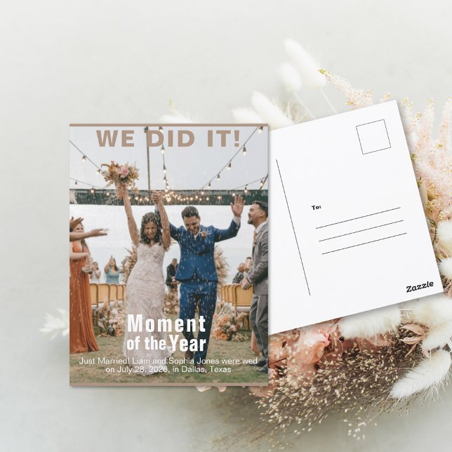 Wedding Add Photo Fun Magazine Cover Postcard (Wedding Add Photo Fun Magazine Cover Postcard)