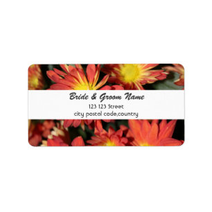 wedding address label