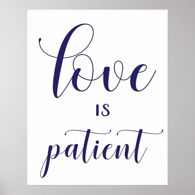 Wedding Aisle Signs - 1 Corinthians 13 (Front)