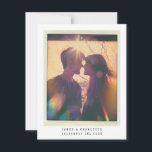 Wedding Alternative Guestbook Photo Template<br><div class="desc">A photo postcard template to use as a wedding postcard guestbook or advice card, with typewriter font and your photo of choice. Customize it with your photo, names and wedding date, order as many different as you like. Guests can leave a note on the back and from whom it is....</div>