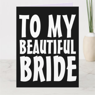 WEDDING ANNIVERARY OVERSIZED CARD FOR WIFE