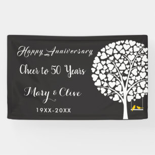wedding Anniversary, anniversary party banner