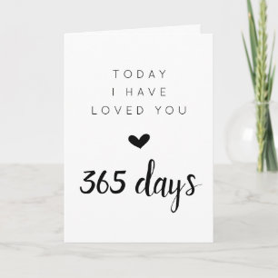 Wedding anniversary card