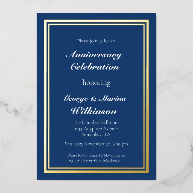 Wedding Anniversary Celebration  (Front)