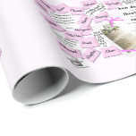 Wedding Anniversary Celebration Wrapping Paper<br><div class="desc">Wedding Anniversary Celebration Wrapping Paper. Great for wedding or anniversary gift wrapping or table and decorations. Personalize with names or photo of bride and groom,  or anniversary couple 25th or 50th anniversary dates.</div>