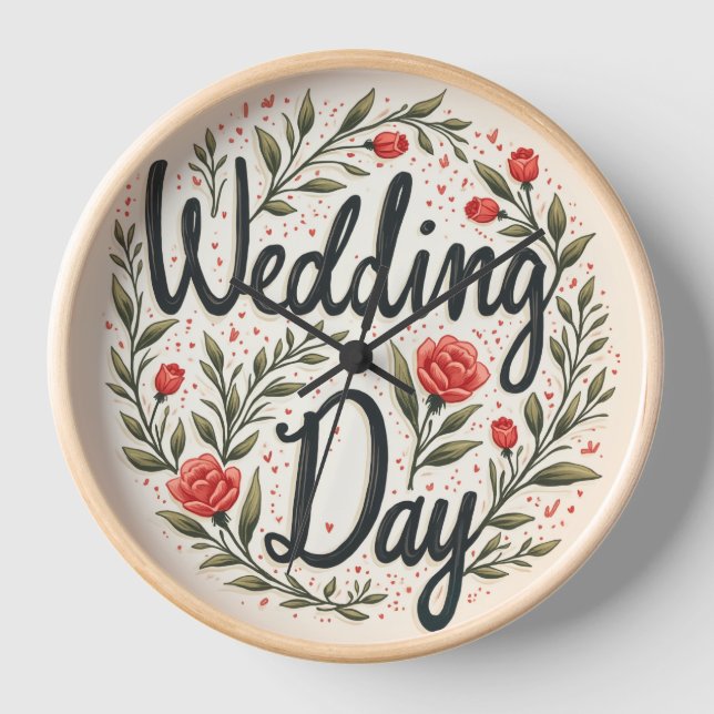 Wedding Anniversary Clock (Front)