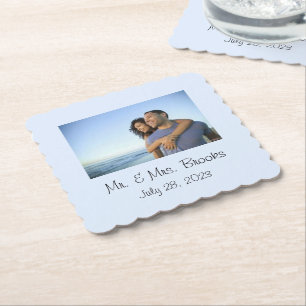 Wedding / anniversary coasters monogrammed