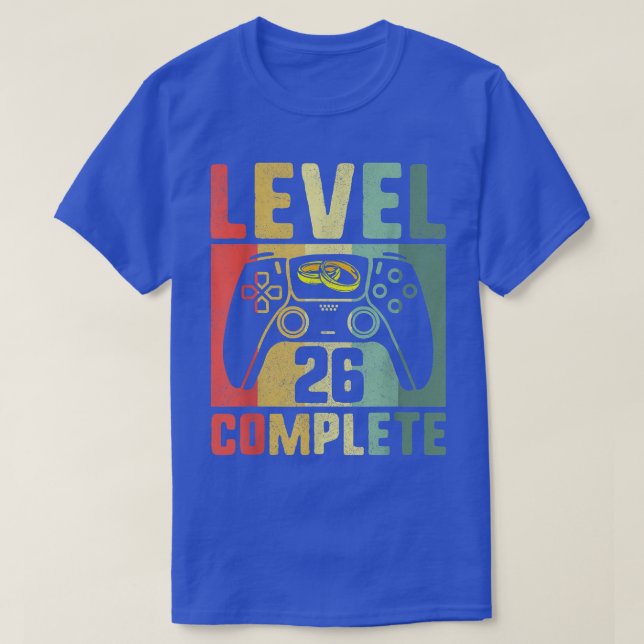 Wedding Anniversary Couples s For Him Level 26 Com T-Shirt (Design Front)