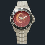 Wedding Anniversary Gifts for Man Mens Wrist Watch<br><div class="desc">Style: Men's Stainless Steel Bracelet Watch The Men's Stainless Steel Watch is built for adventure. Designed as a nod to classic diver and military watches, it features stainless steel construction, an adjustable bezel, and water resistance to over 300 feet. Personalize the watch with your designs and text for a stylish...</div>