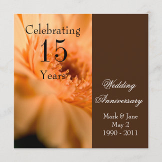 Wedding Anniversary Invitation