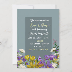 Wedding Anniversary Invitations 