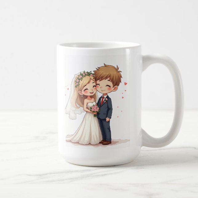 Wedding Anniversary Mugs (Right)