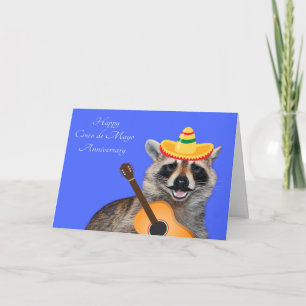 Wedding Anniversary On Cinco de Mayo Card
