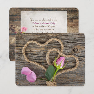 Wedding Anniversary Party Invitation
