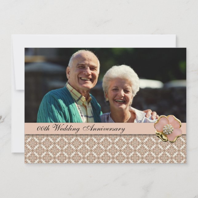 Wedding Anniversary Party Invitation (Front)