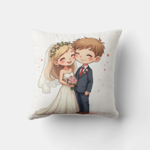 Wedding Anniversary Pillows