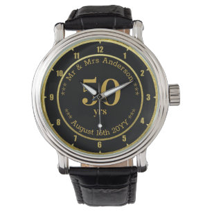 Wedding Anniversary / Retirement Custom Branded  Watch
