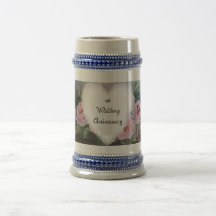 wedding anniversary stein