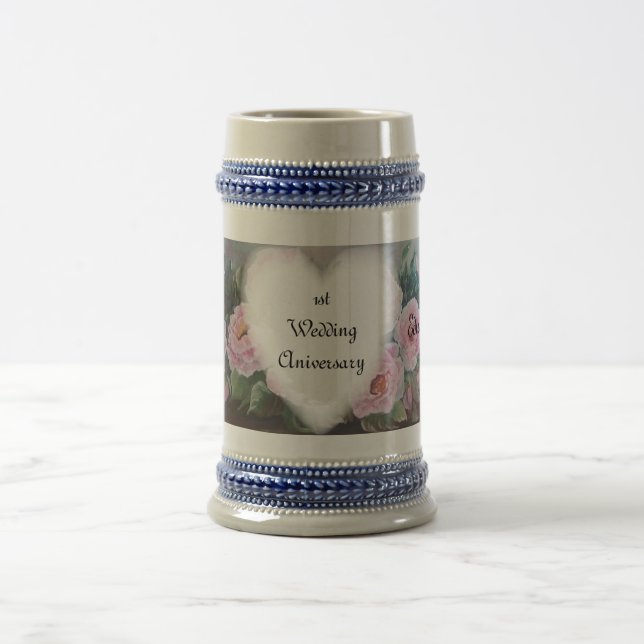 wedding anniversary stein (Center)