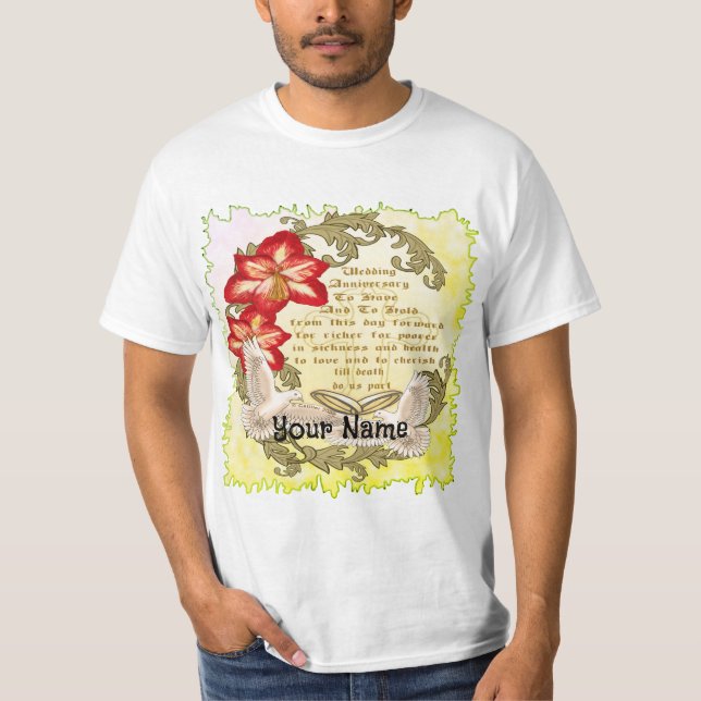 Wedding Anniversary   T-Shirt (Front)