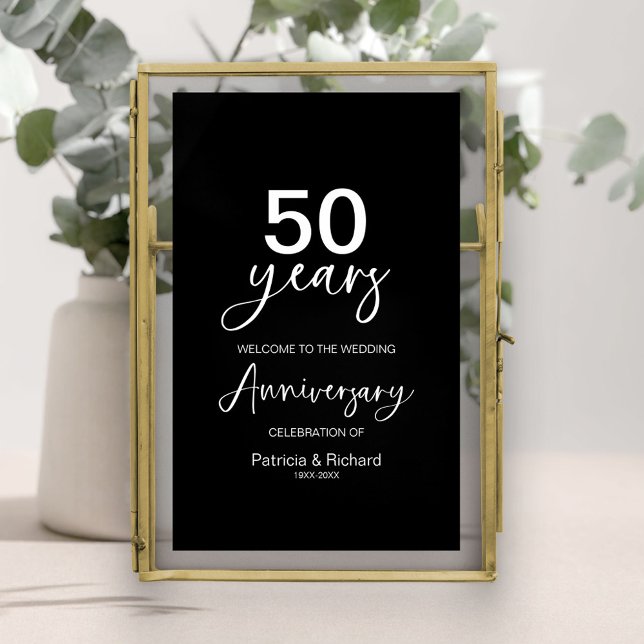 Wedding Anniversary Welcome Sign (Creator Uploaded)