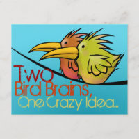 Wedding Announcement, 2 Birds on a Wire, Funny