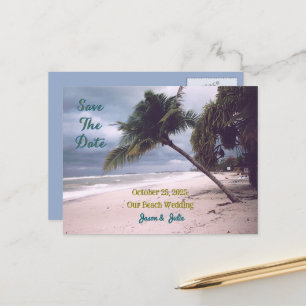 WEDDING AT THE BEACH/SAVE THE DATE POSTCARD
