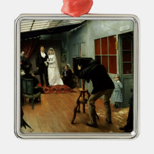 Wedding at the Photographer's, 1878-9 Metal Ornament