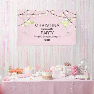 Wedding Bachelorette Party Margarita  Banner