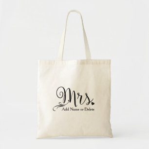 Wedding Bag for Bride Tote Budget Canvas Tote Bag