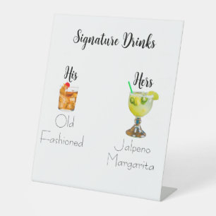 Wedding Bar Sign