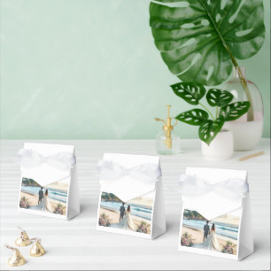 Wedding Beach Couples Favor Box