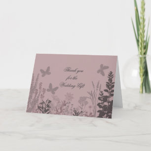 Wedding Belle Thank You Card
