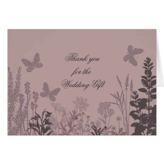 Wedding Belle Thank You Card