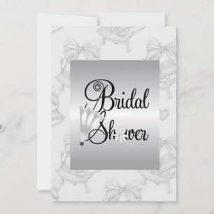 Wedding Bells Bridal Shower Invitations